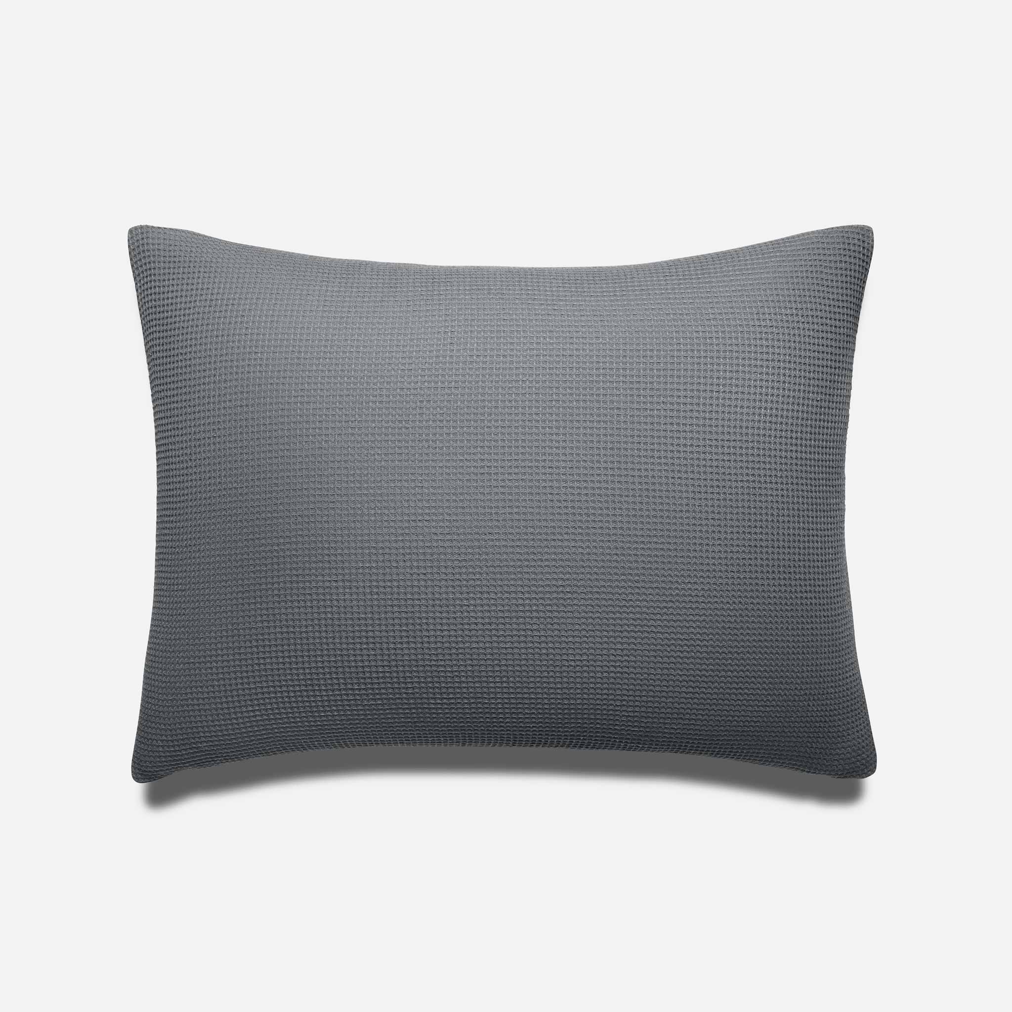 Micro Waffle Sham Set