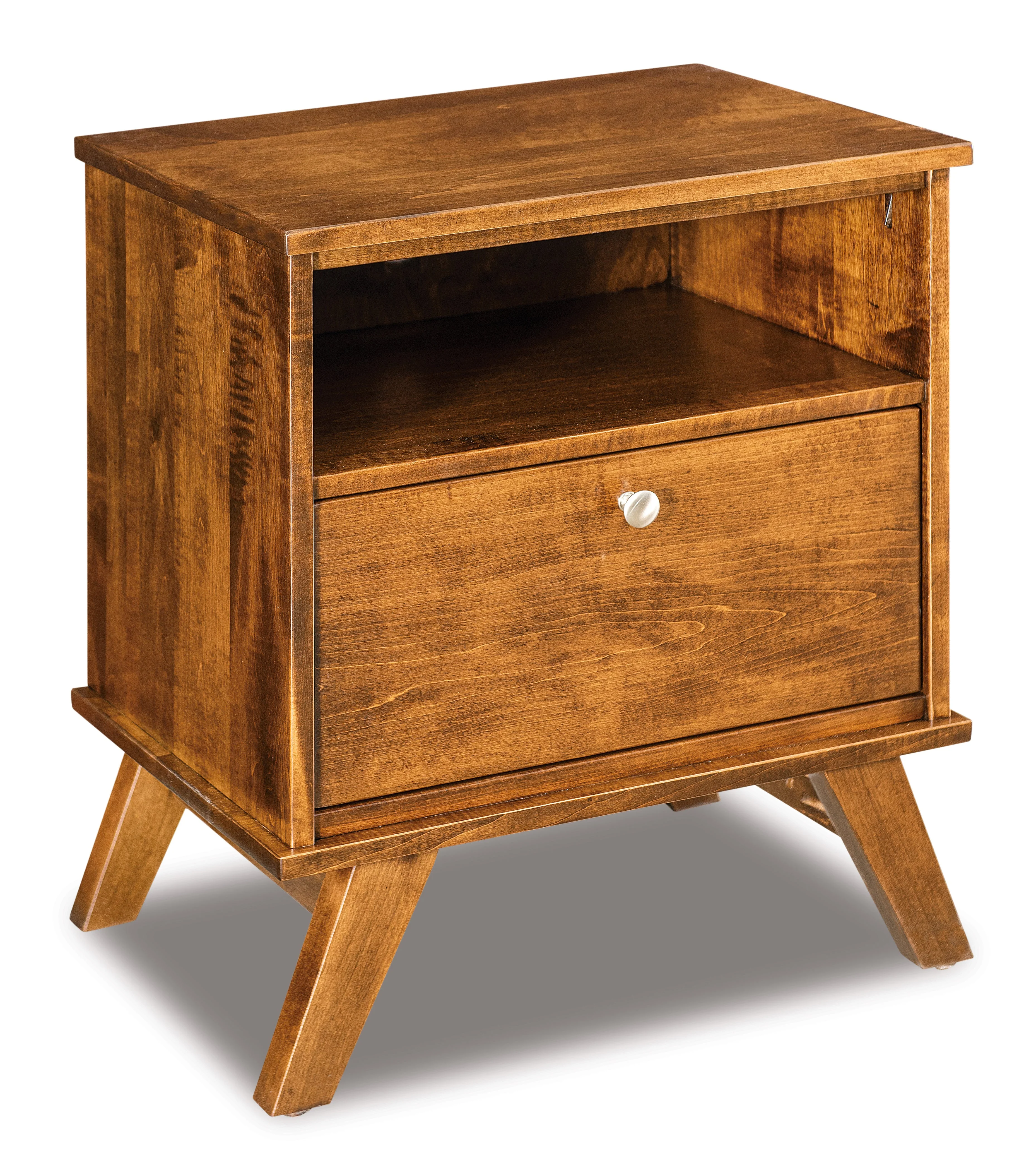 Amish Liberty One Drawer Nightstand With Opening