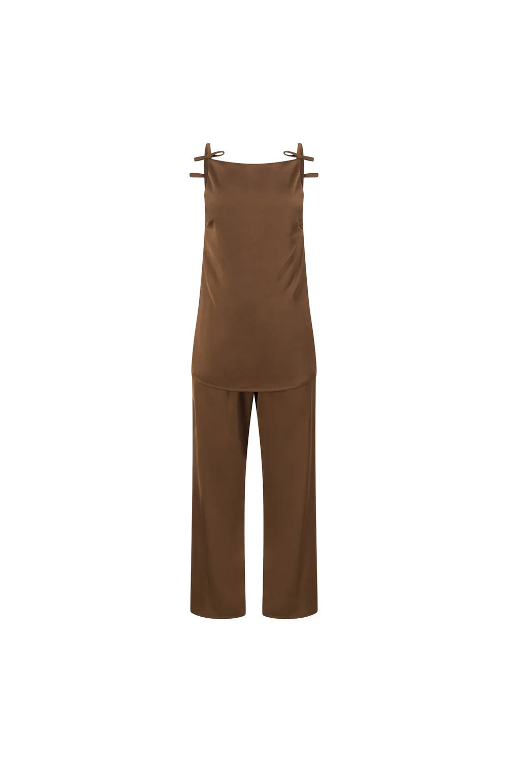 Kinsley Jumpsuit - Chocolate