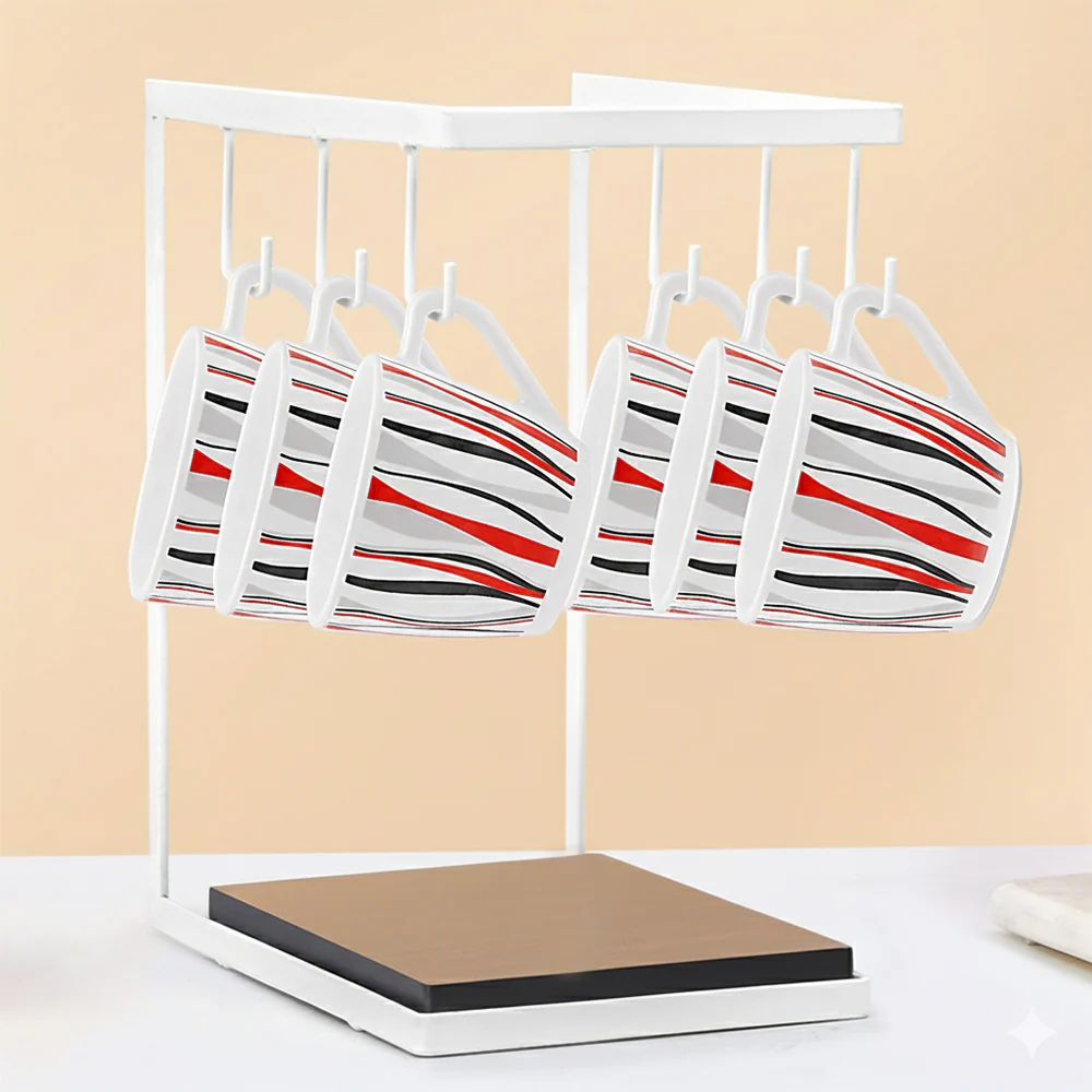 Larah By Borosil Rio Red Cup Set