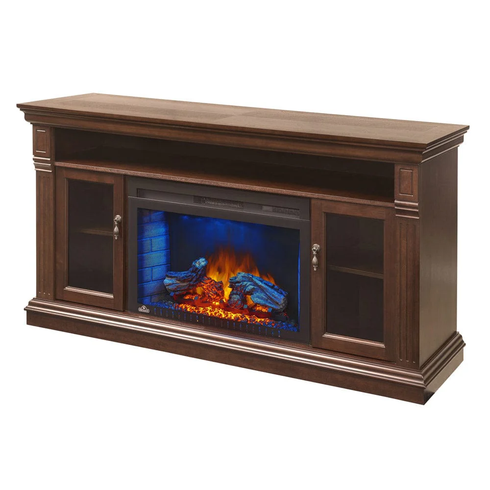 Canterbury Electric Fireplace Media Console in Espresso