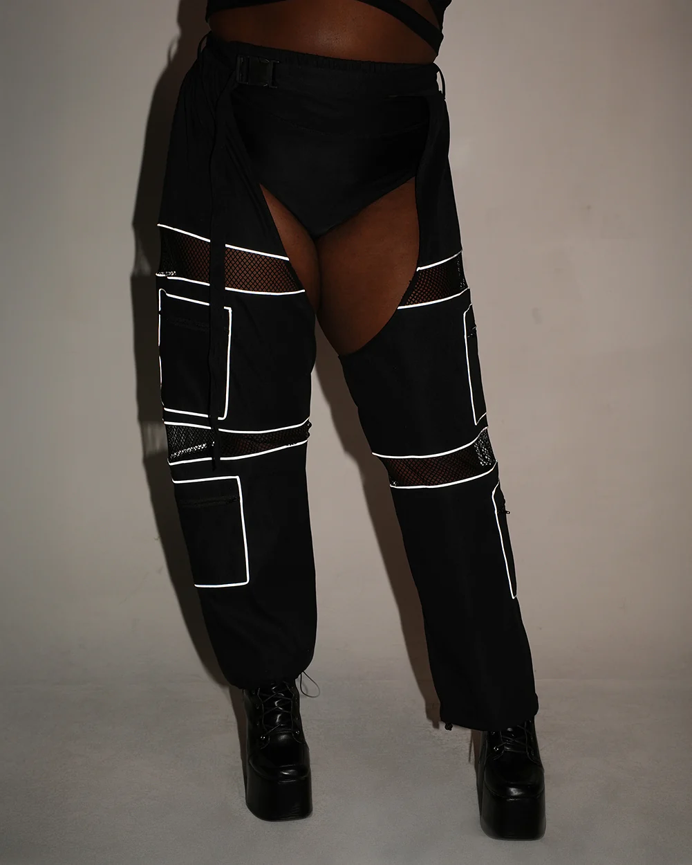 Flash Point Silver Reflective Chaps