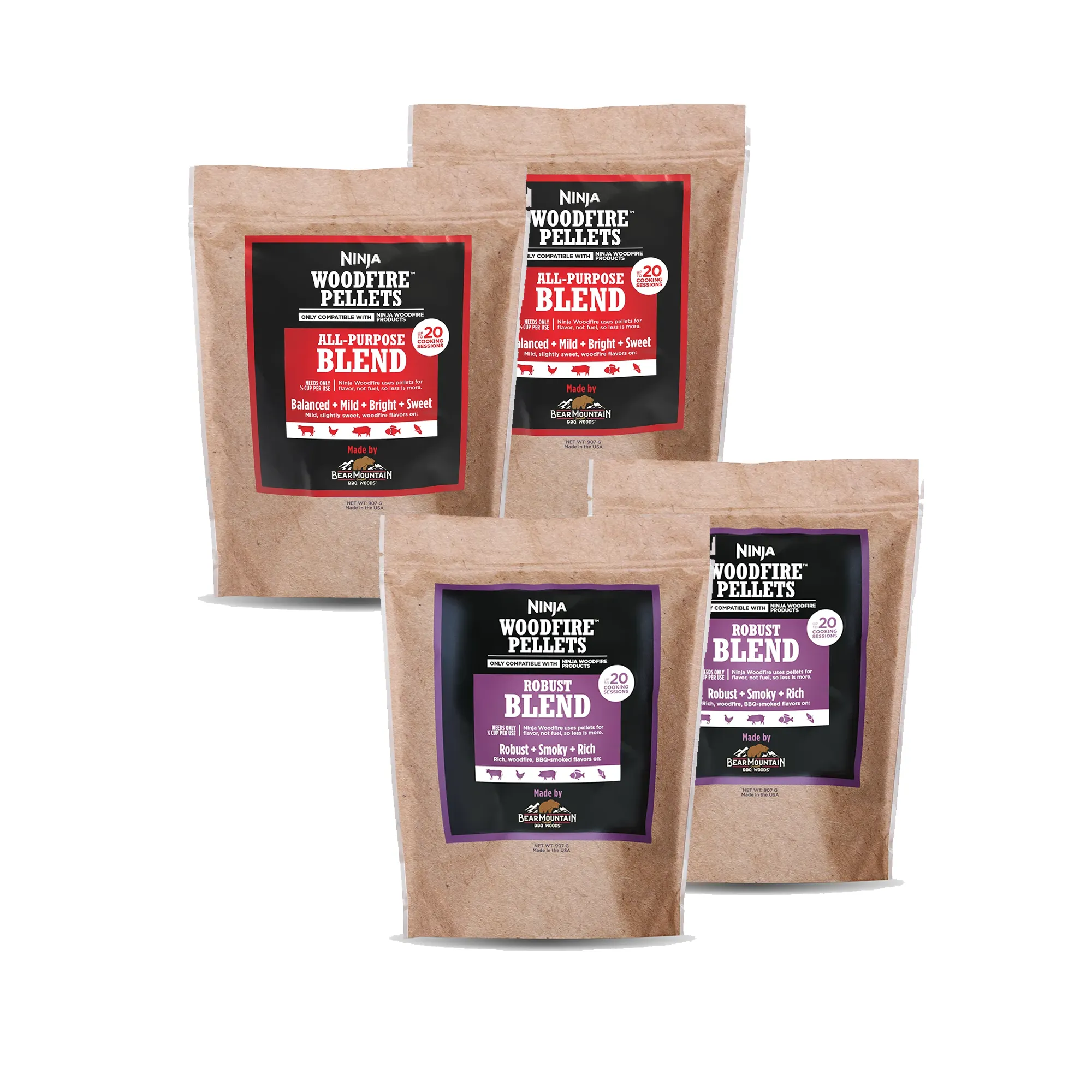 4 Bags of Wood Pellets