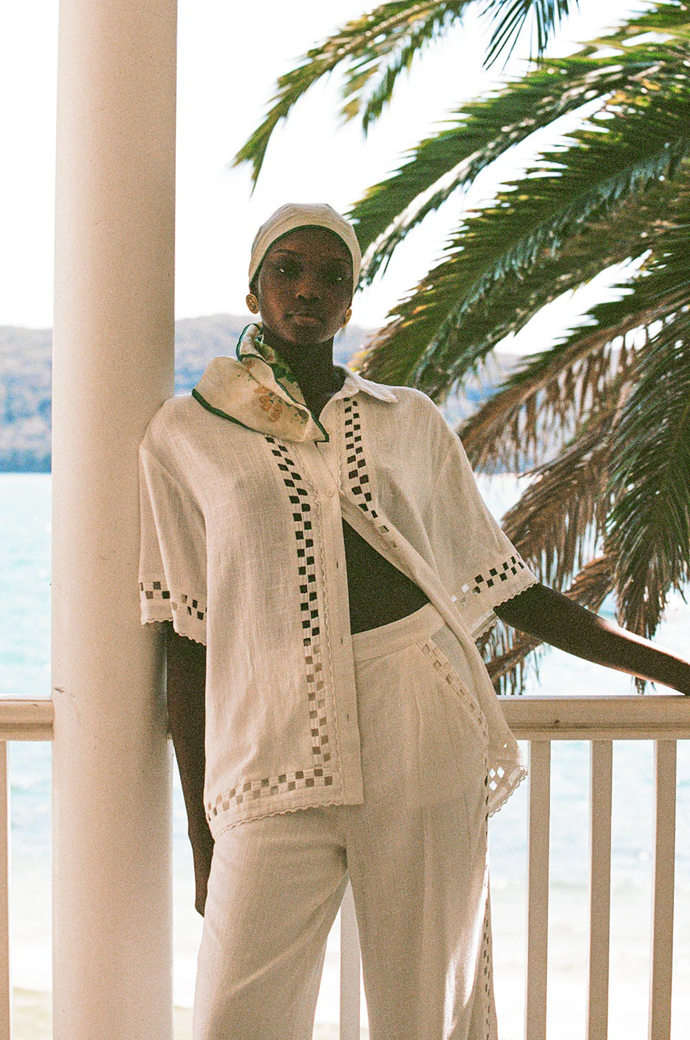 SAMPLE-Alyssia Top - White