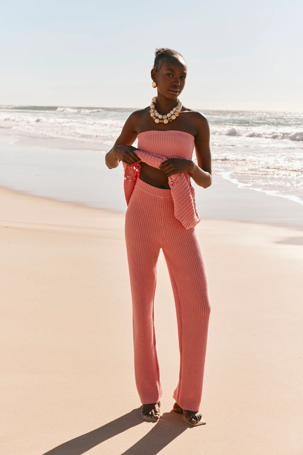 SAMPLE-Ellea Pants - Rose