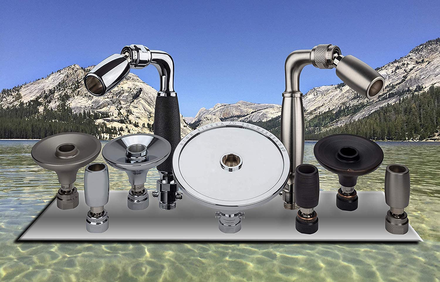 All Metal 1.5 GPM High Efficiency Low Flow Showerhead