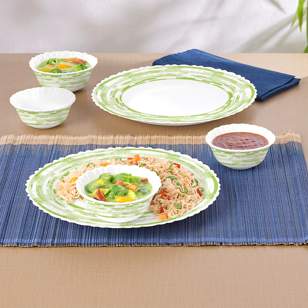 Larah by Borosil Aura 6 pc Dinner Set