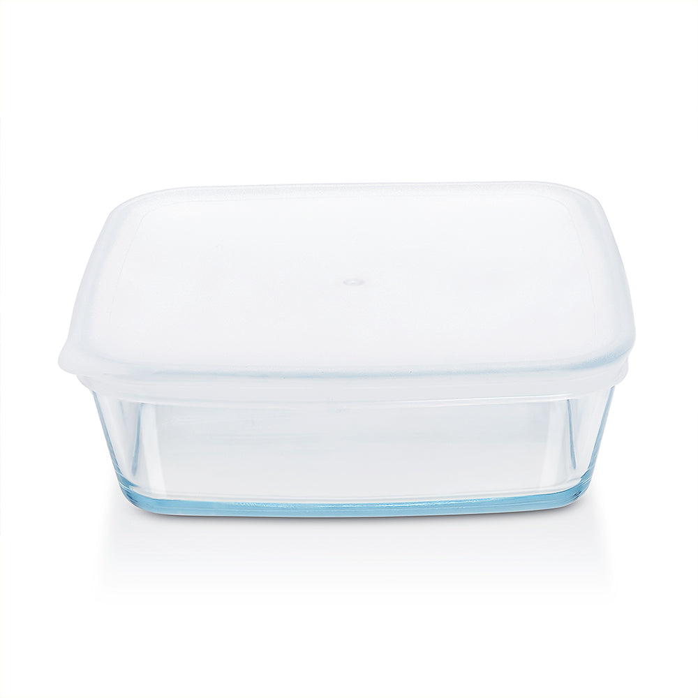 Borosil Square Baking Dish w lid, 1.6L
