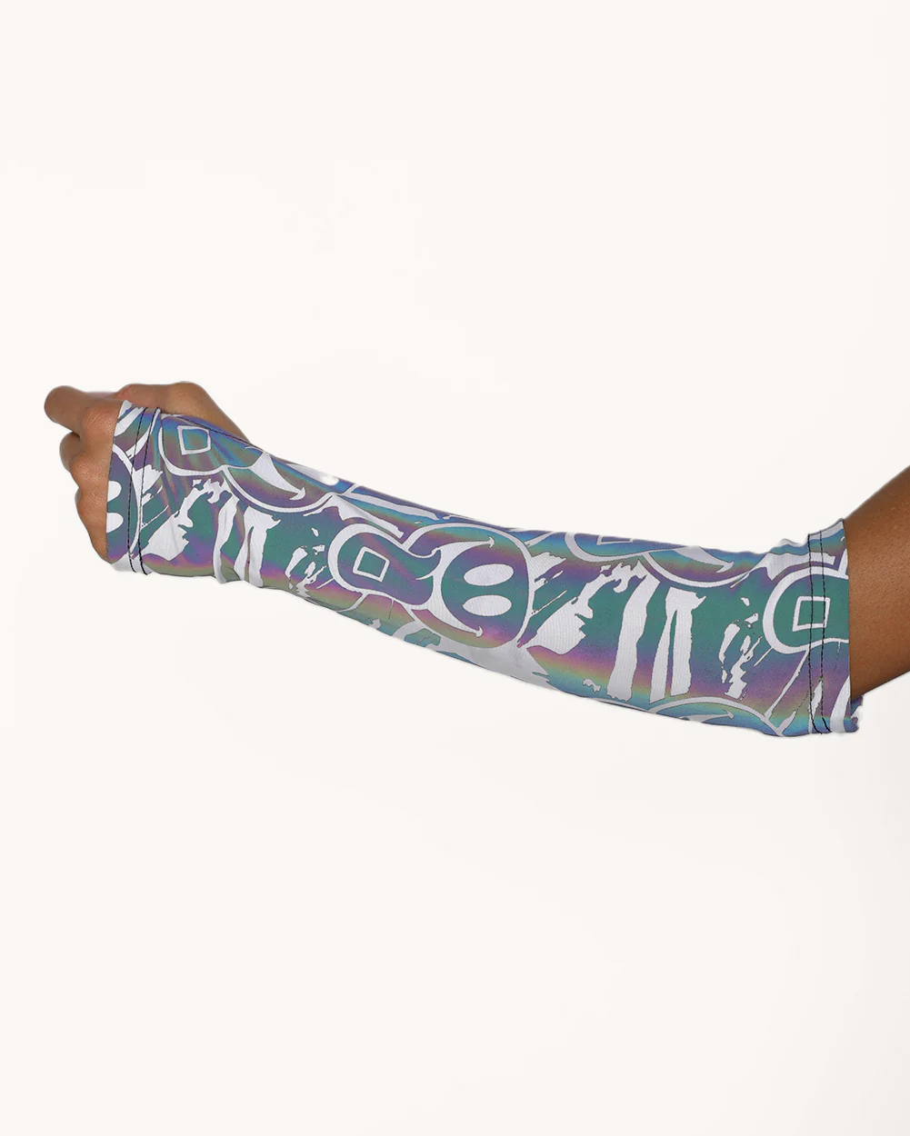 Happy Hour White Reflective Sleeve & Boot Cover Set