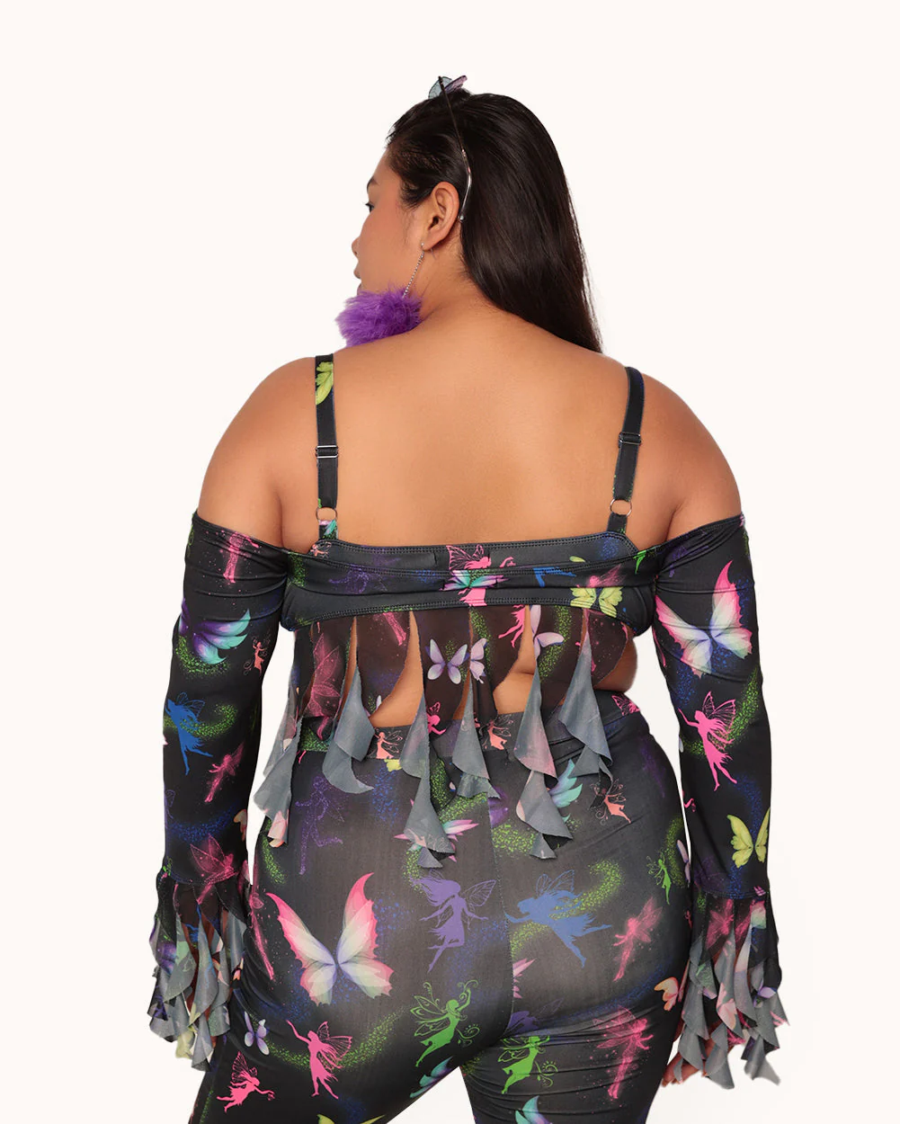 Butterfly Soirée Ultra Crop Top