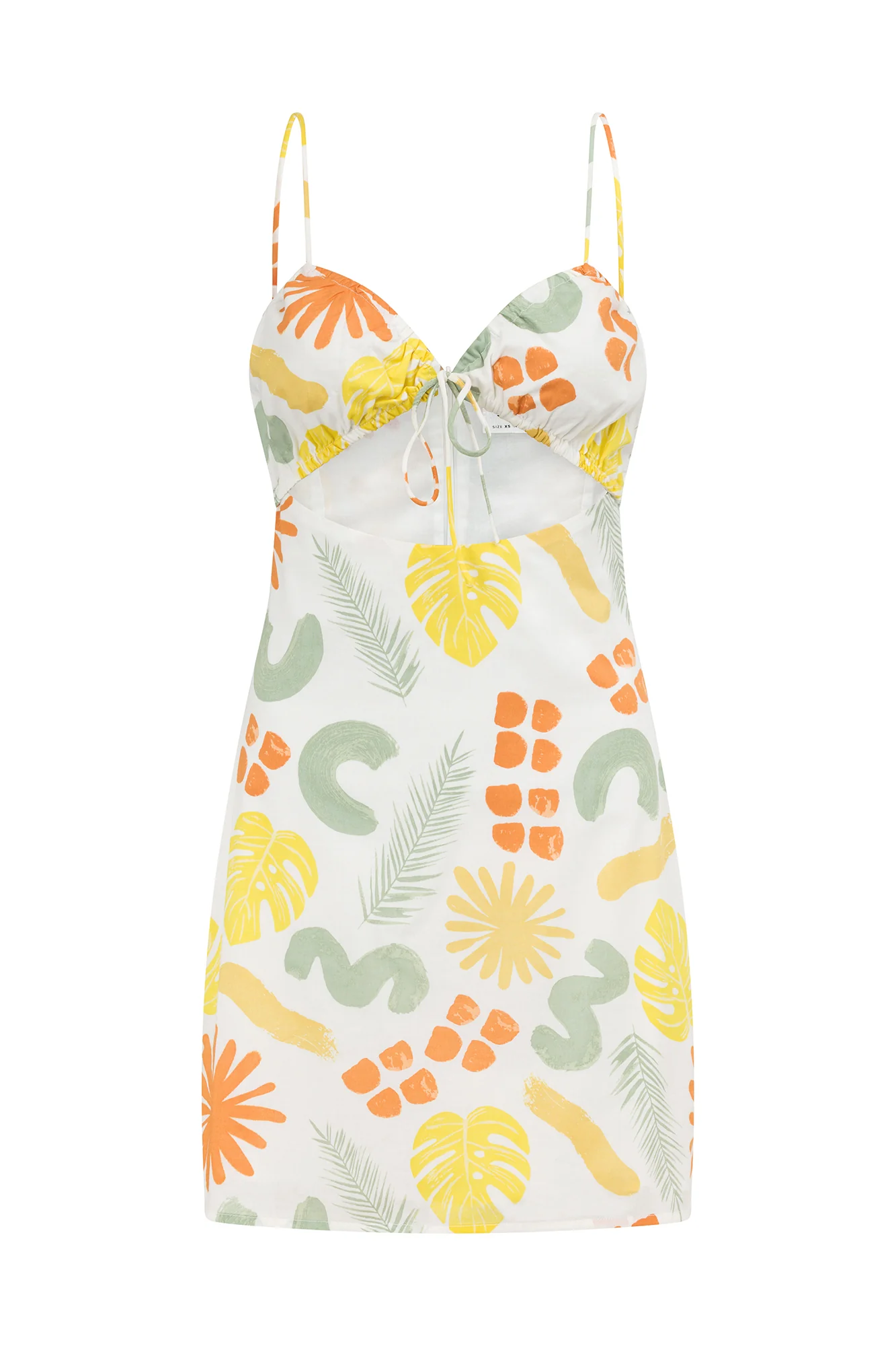 SAMPLE-Emelie Dress - Desert Leaf