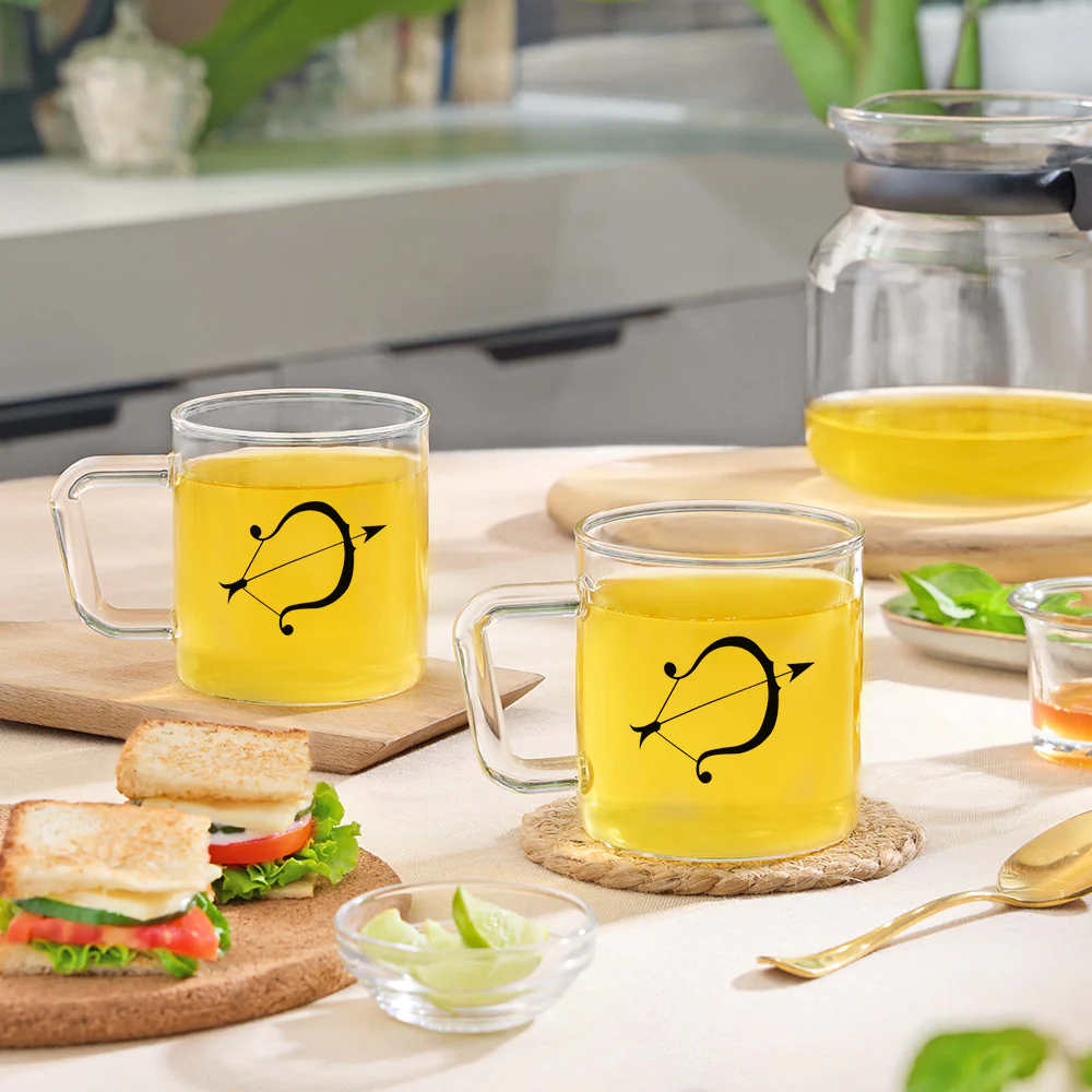 Borosil Zodiac Classic Mug-Saggitarius, 305ml