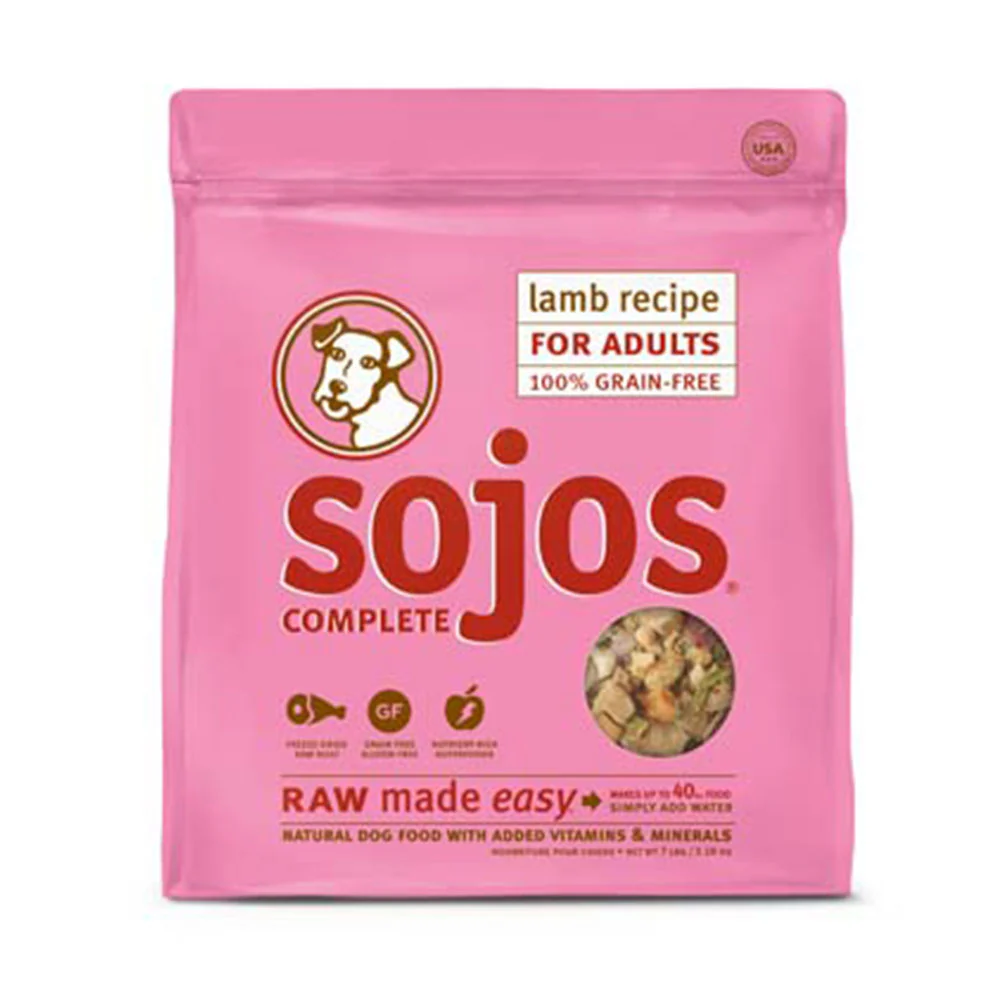 Sojos® Complete Grain Free Lamb Recipe Dog Food 7 Lbs