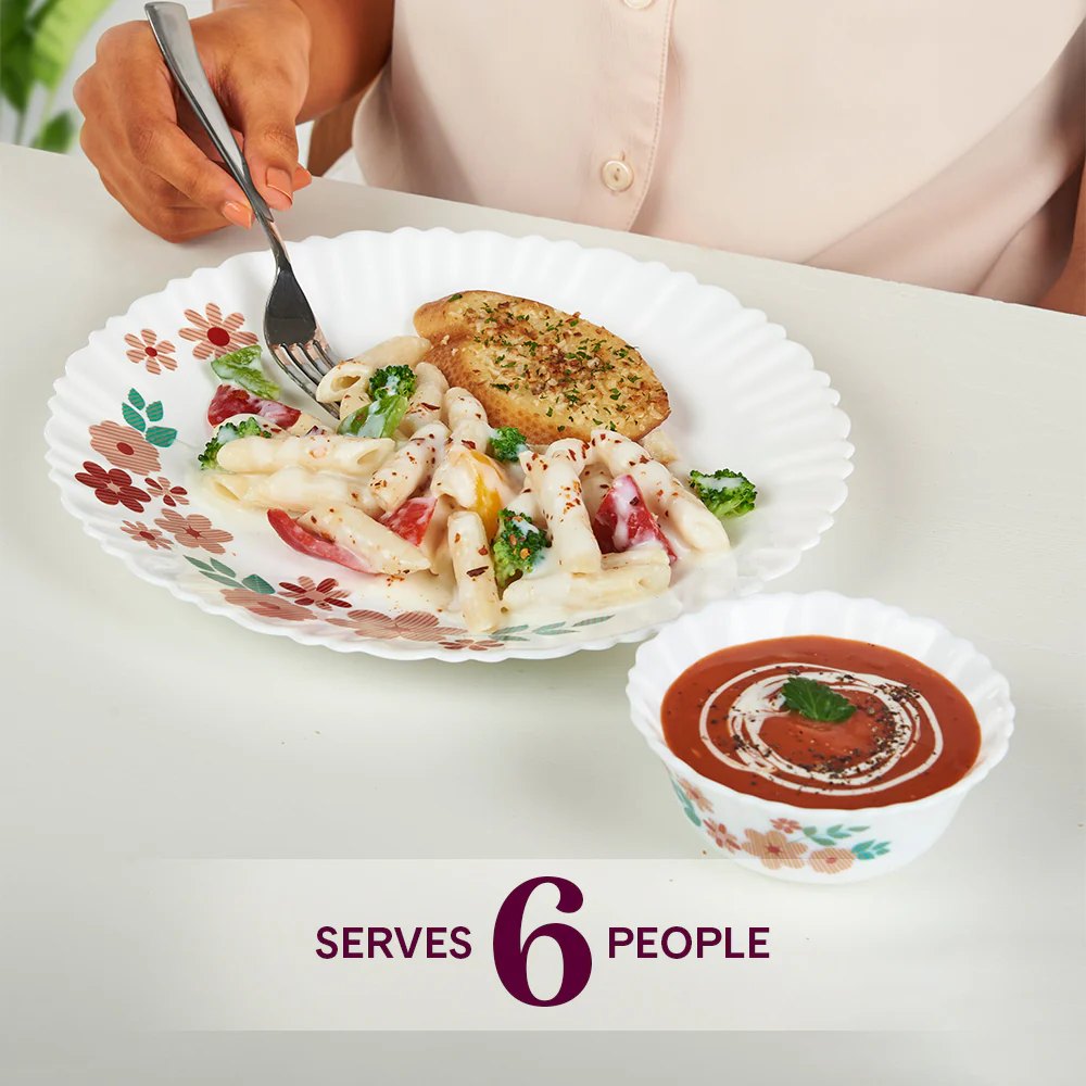 Larah by Borosil Ayana 27 pc Dinner Set