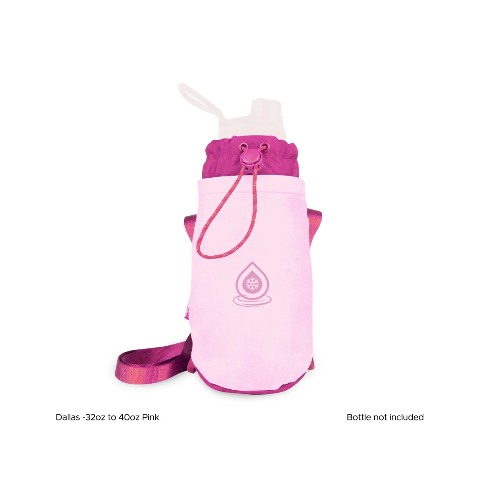 Aquaflask 950ml - 1182ml Dallas Bottle Bag Pink