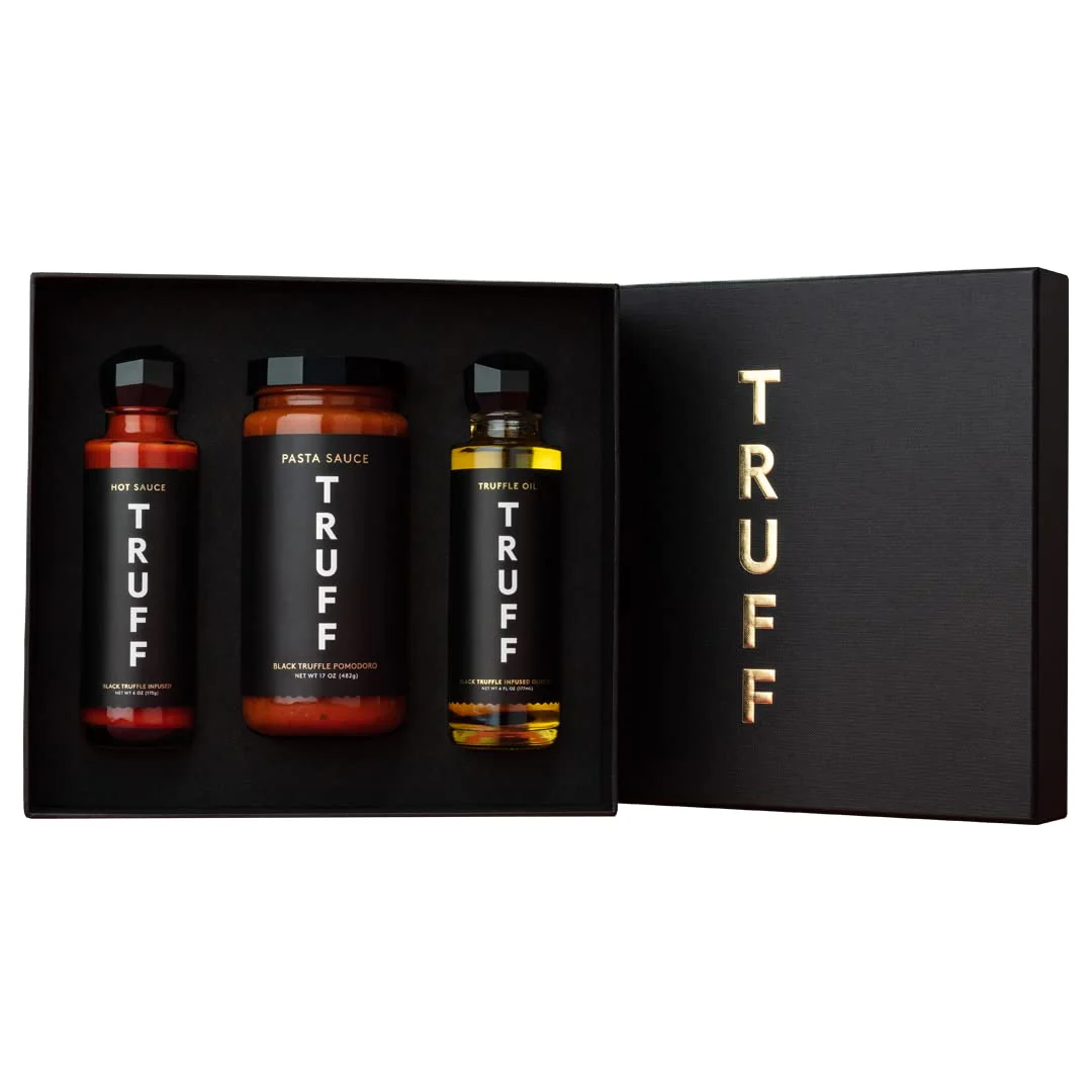 Holiday Gift Pack - Gourmet Hot Sauce Set, 3-Bottle Bundle, 3ct 6oz Bottles