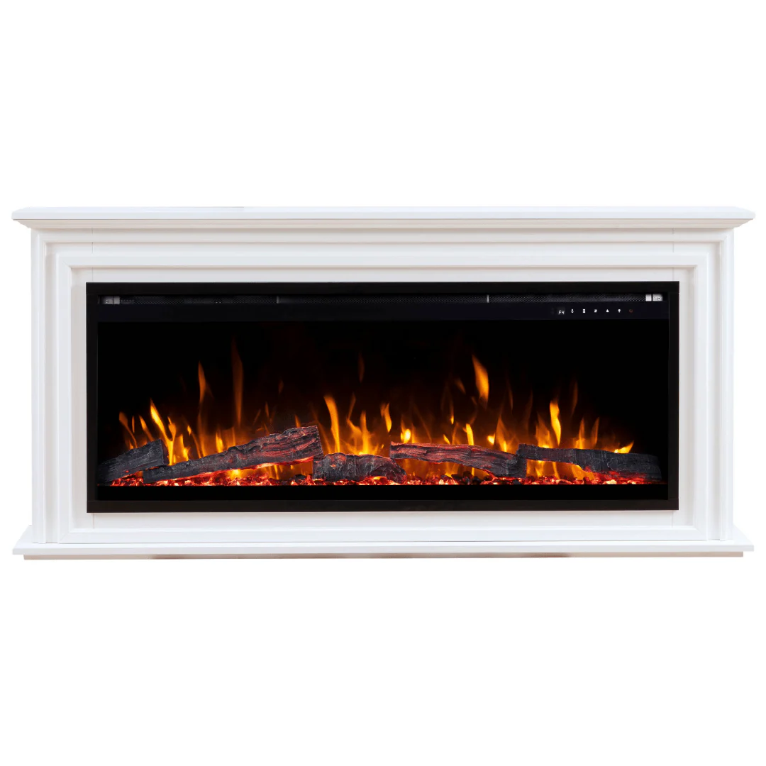 Sideline Elite Pro 50 Inch Smart Electric Fireplace with Encase Surround Mantel