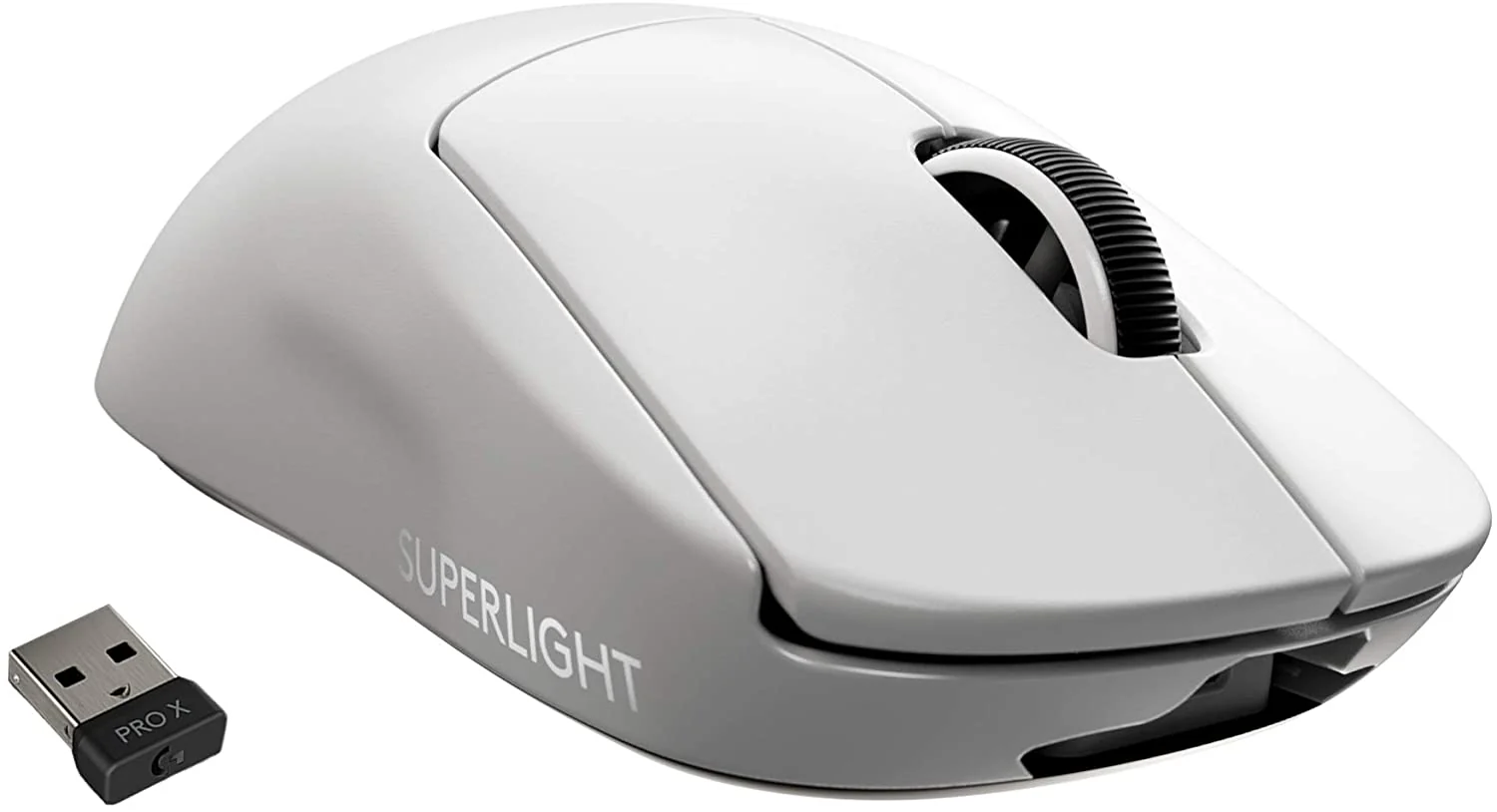Superlight Wireless Gaming Mouse, Ultra-Lightweight, Hero 25K Sensor, 25,600 DPI, 5 Programmable Buttons, Long Battery Life, Compatible with PC / Mac