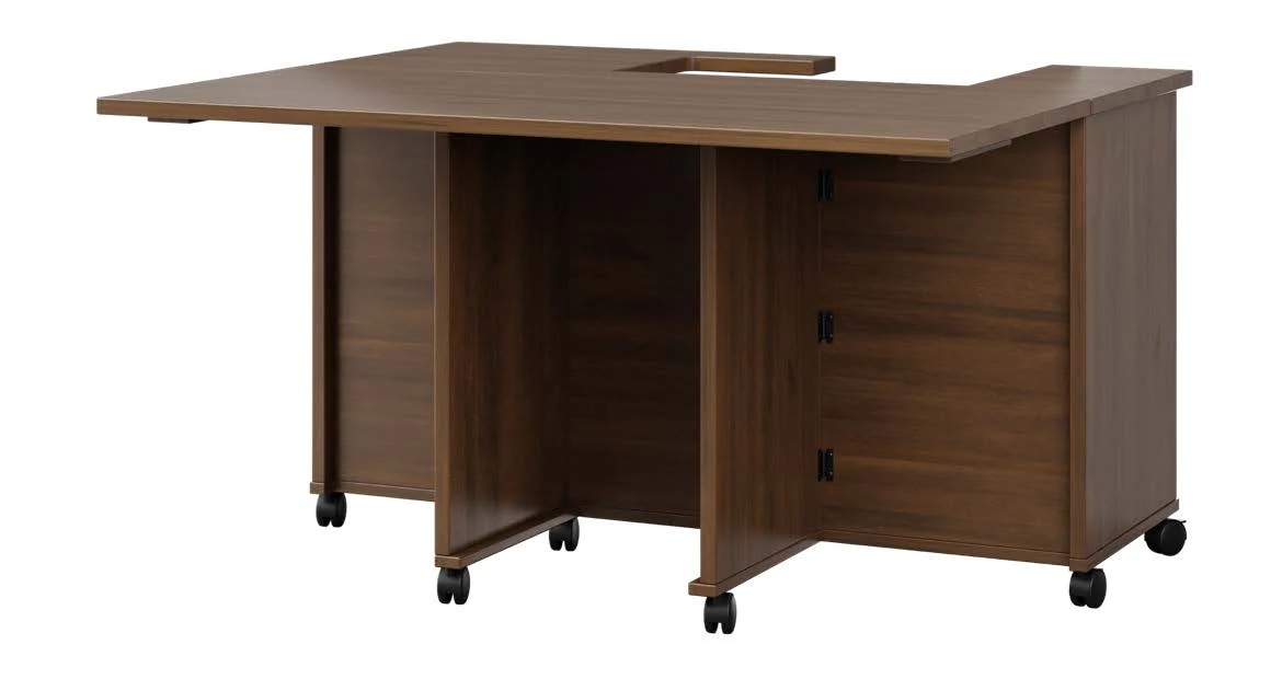 Amish Bernina 800 Series Serger Cabinet