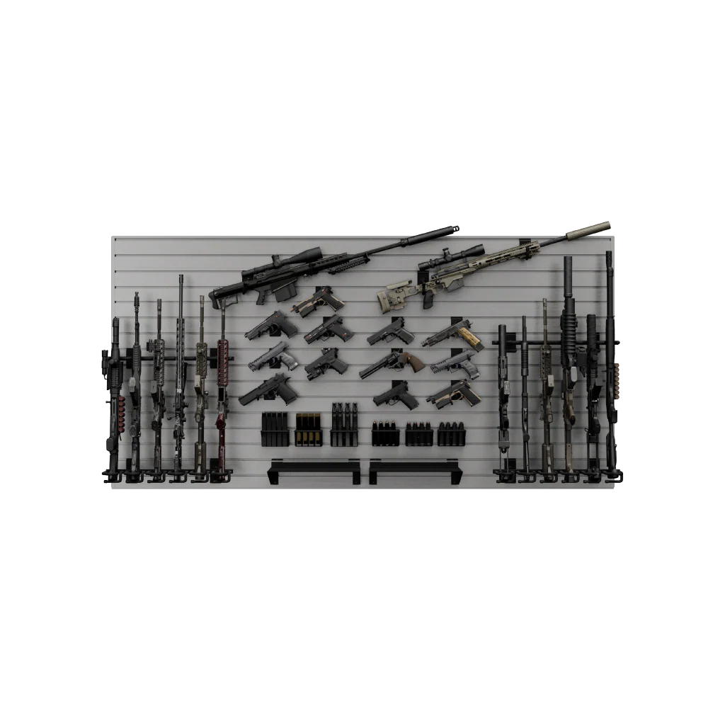 Hold up Displays Tactical Wall Display Package HD107