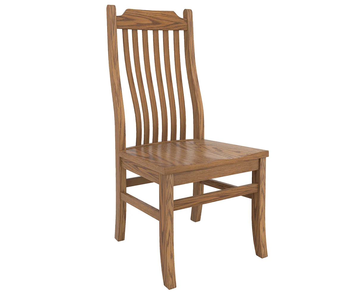 Amish Mission 6-Slat Chair