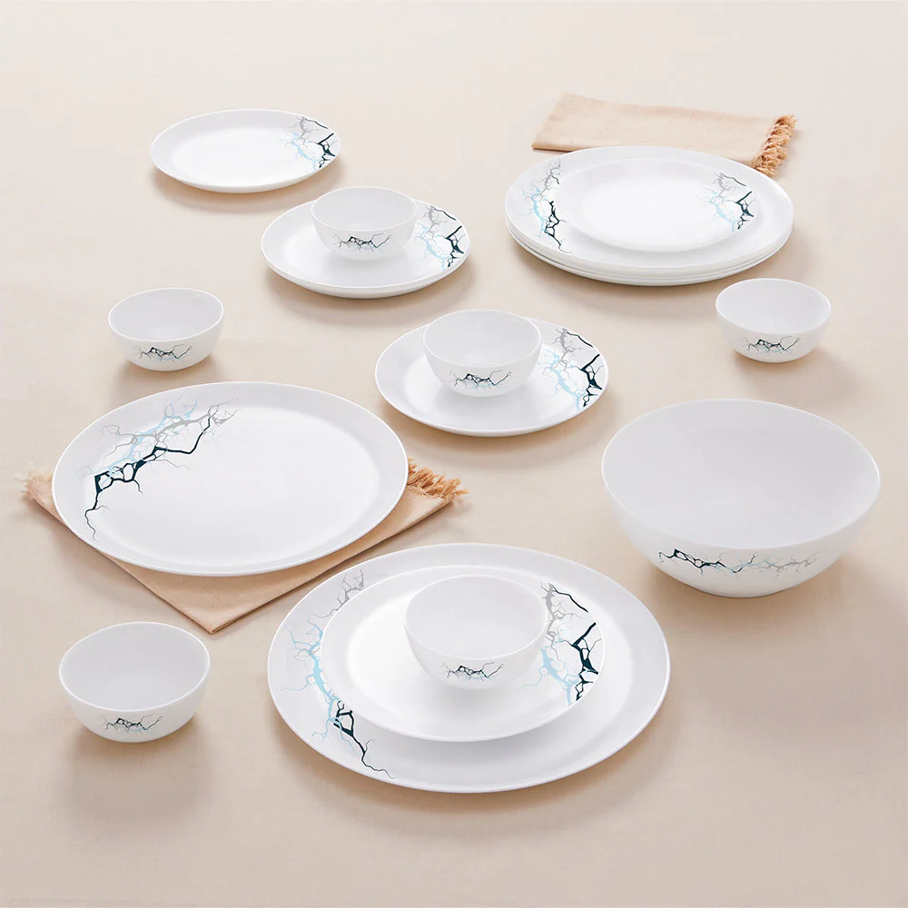 Larah by Borosil Sara Dinner Set, 10 pc