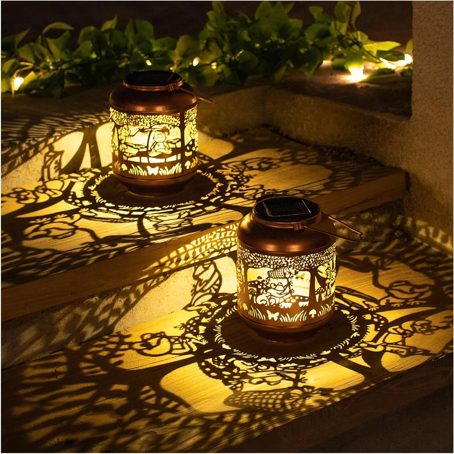 Solar Lanterns Outdoor Waterproof,  Decorative Light for Yard,Patio,Lawn,Tabletop,Pathway,Landscape,Garden Decor