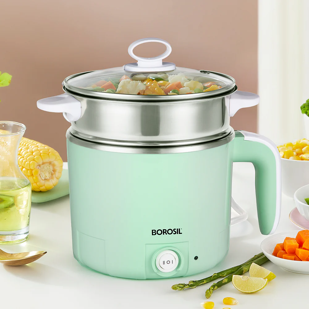 Borosil Klassic 1.2L Electric Multi Kettle