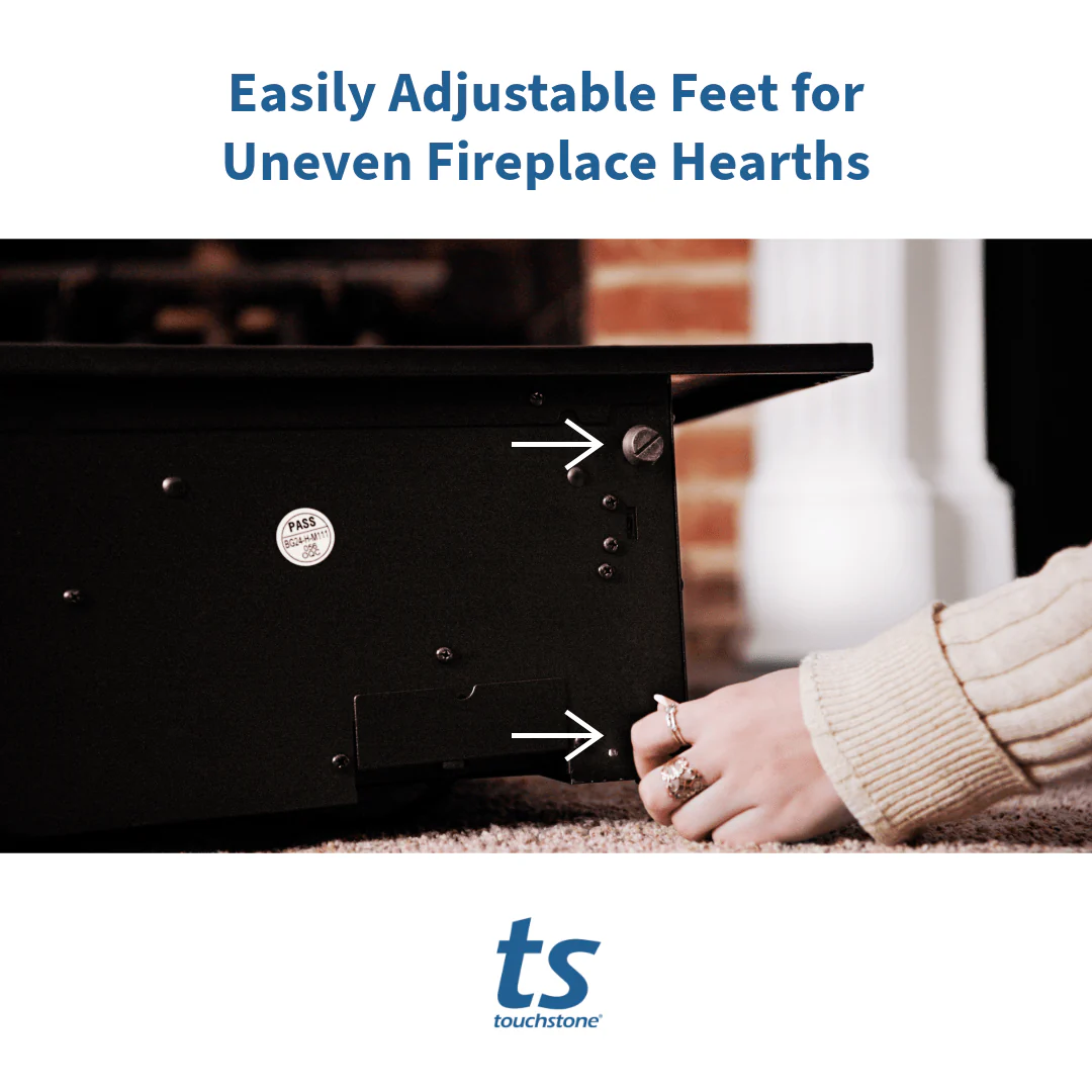 Fireplug™ Pro 33 inch Smart Electric Fireplace Insert with Fire Crackle Sound 80072