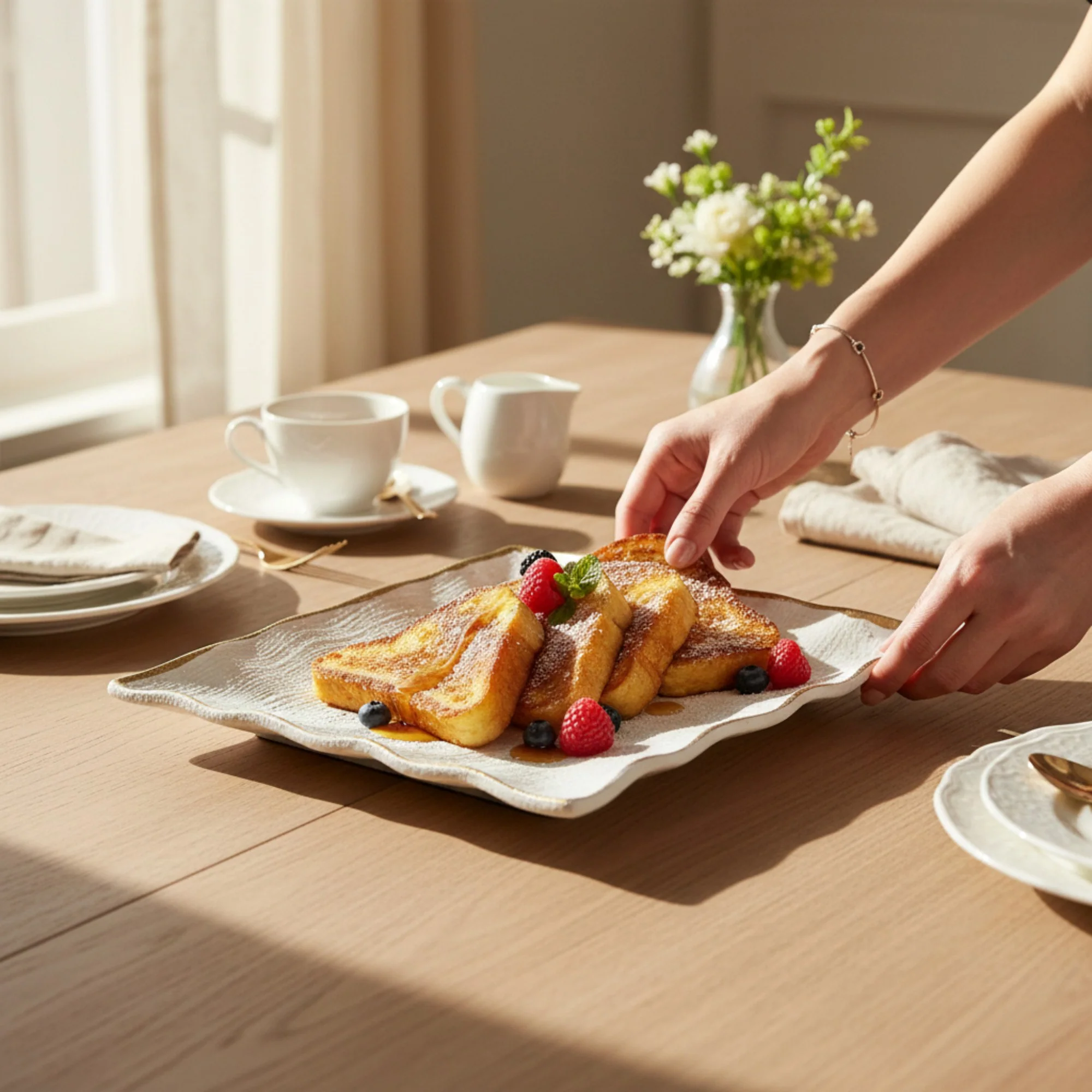 22cm Side Plate White