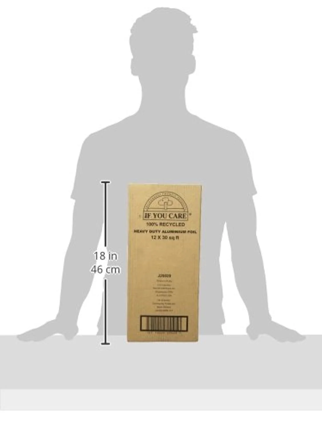 100% RECYCLABLE Heavy Duty Aluminum Foil, Heavy Duty – Bulk 12 Pack of 30 Sq. Ft. Rolls - 100% Recycled Tin Foil Kitchen Wrap for Pots, Pans, Baking, Grilling – 15.75” Wide