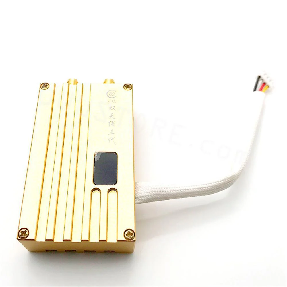 1.2G 8W 6CH VTX 12CH VRX - High Power Wireless Analog Video Transmitter 12CH Receiver FPV Transmission System for RC Models UAV Airplane FPV Drone