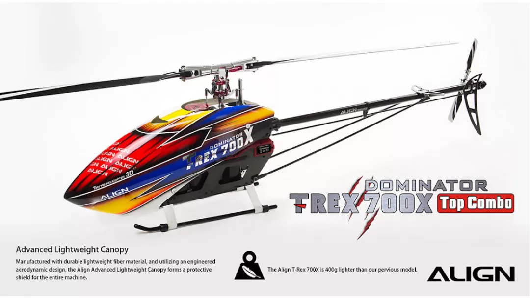 Align T-REX 700X Domintor RC Helicopter Kit / Super / Top / RTF Combo