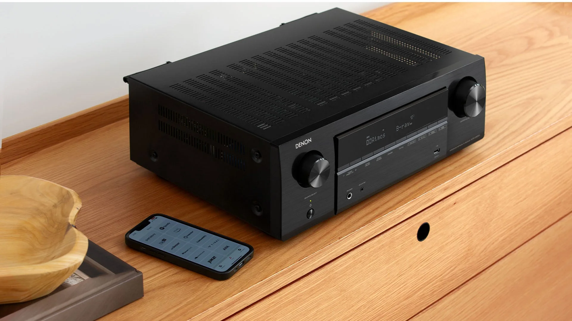 Denon AVR-X1800H 220 volt AV Receiver Amplifier 7.2 Channel 8k Bluetooth HEOS 220v 240 volt 50hz 60 hz