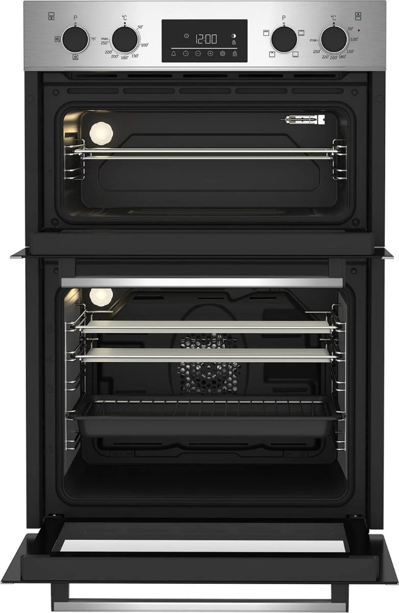 Beko 220 volt Built in Double Oven CDFY22309X Built in Electric Double Oven 220v 240 volts 50 hz