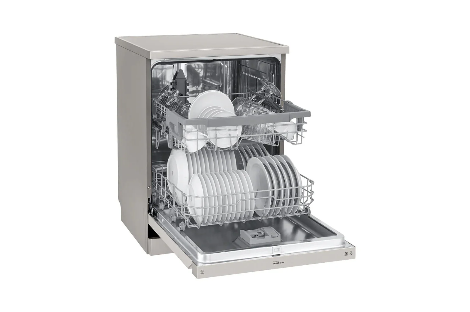 LG 220 Volt Dishwasher DFB512 Adjustable Rack Height Quad Wash 220v 240 volts