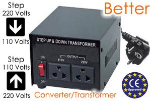 5000 Watt Type 2 Voltage Converter Step Up & Down