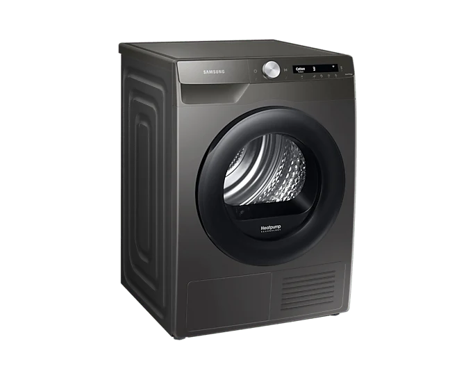 Samsung 220 volt 8KG Dryer Silver Graphite Heat Pump Ventless Self Condensing DV80T5220A-220v-SGR 220v 240 volts 50 hz