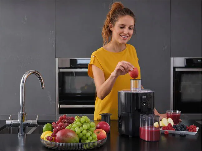 Braun  PurEase Spin Juicer  SJ3100 Black / White  220 v 240 volt 50 hz