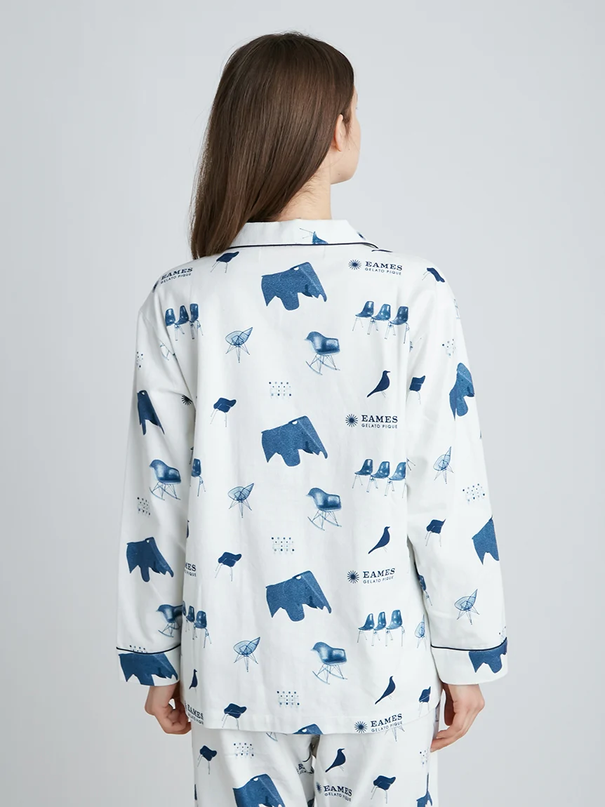 EAMES Chair Motif Women's Sleepwear Shirts