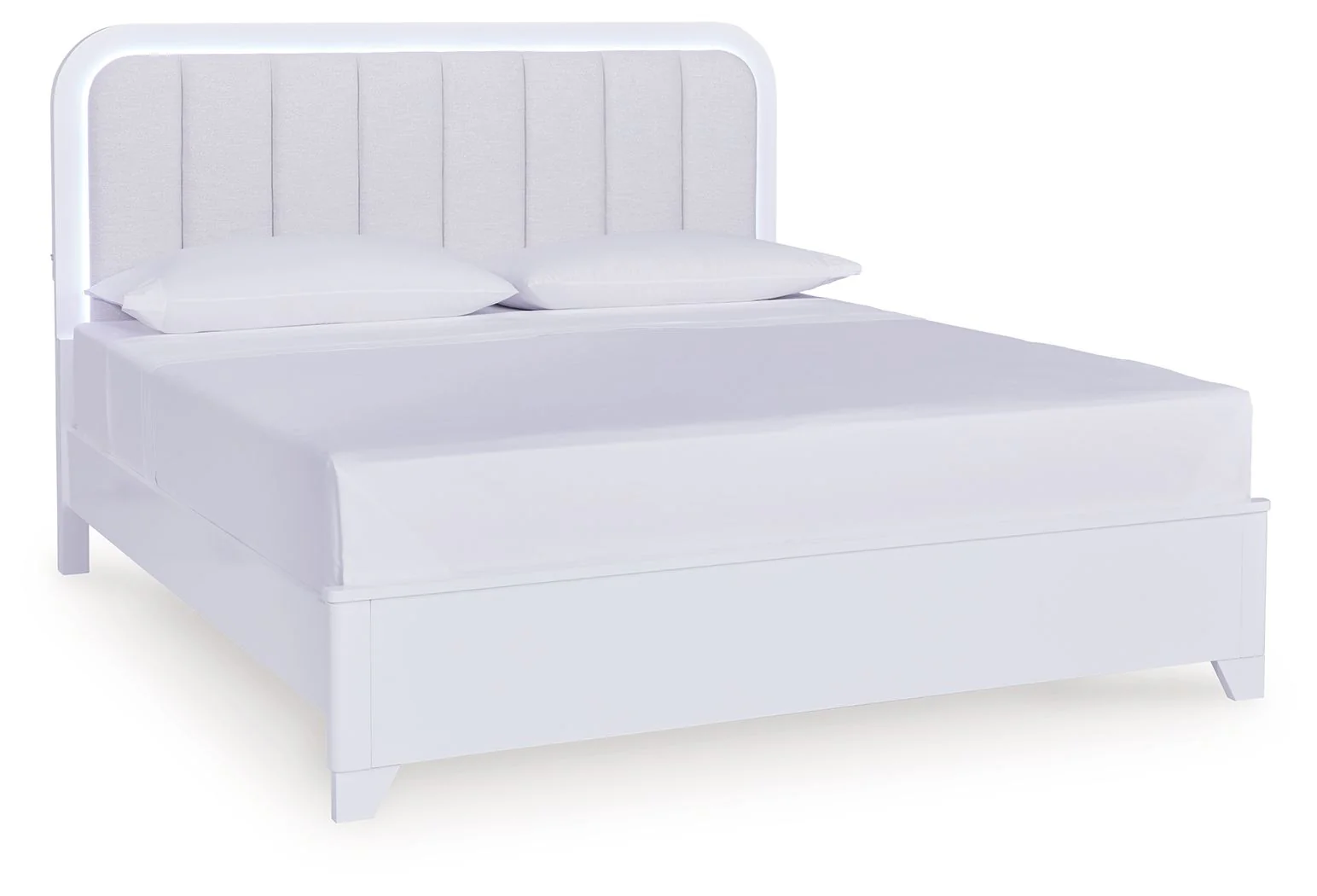 Jarlee - Upholstered Panel Bed