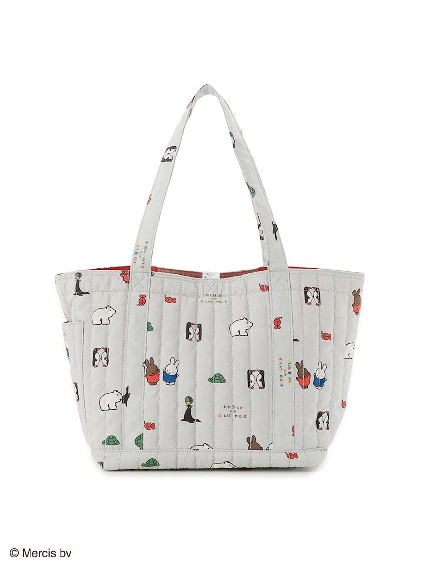 【Dick Bruna】Quilted All-Over Print Mama Bag