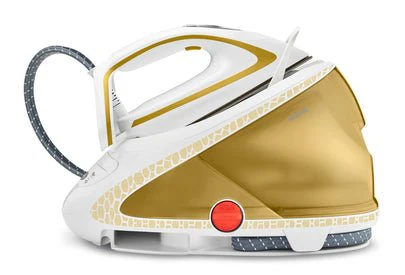 Tefal pro 220 volt steam clothes iron press GV9581MO Pro Extra Steam Station Iron Steamer Gold 2600 Watts 220v 240 volts 50 hz