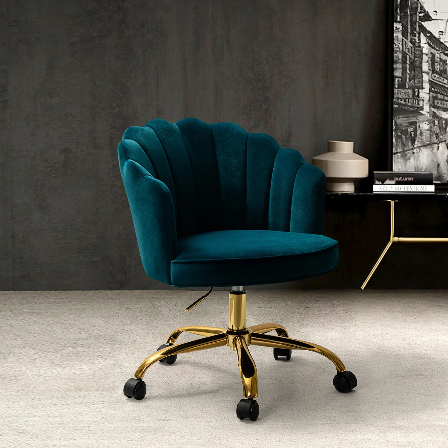 Belanda Task Chair in Teal