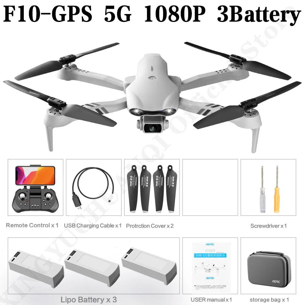 4DRC New 4K HD Dual Camera GPS 5G WIFI Wide Angle FPV Real-time Transmission RC Distance 2km Professional Drone Dron Gift Toys