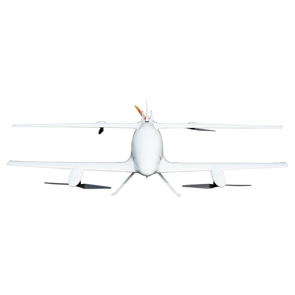 CUAV Raefly VT370 VTOL - 15KG Payload 10Hours FLight Time 10L Gasoline Electric Hybrid Tandem Wing VTOL UAV Fixed Wing Airplane Drone