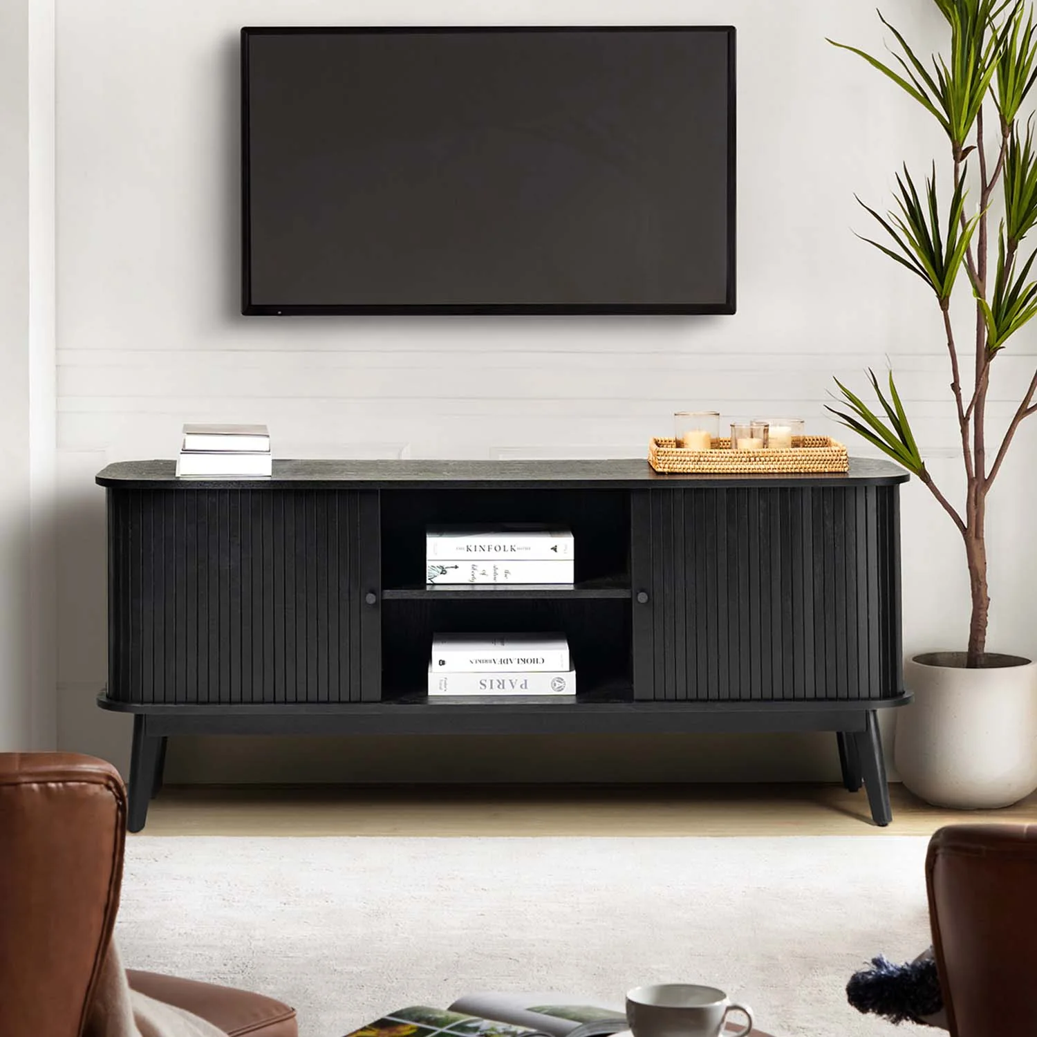 Armin TV Stand in Black
