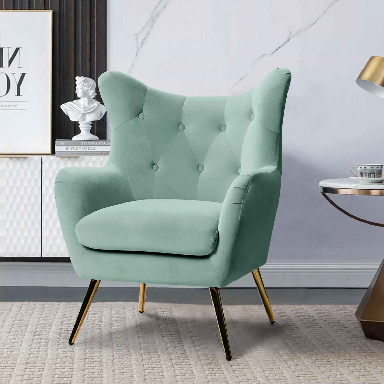 Arama Accent Chair in Sage