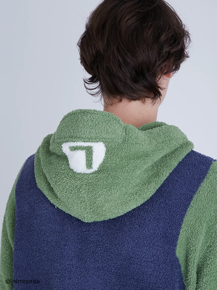 Super Mario MENS Luigi Pullover & Long Pants Loungewear Set