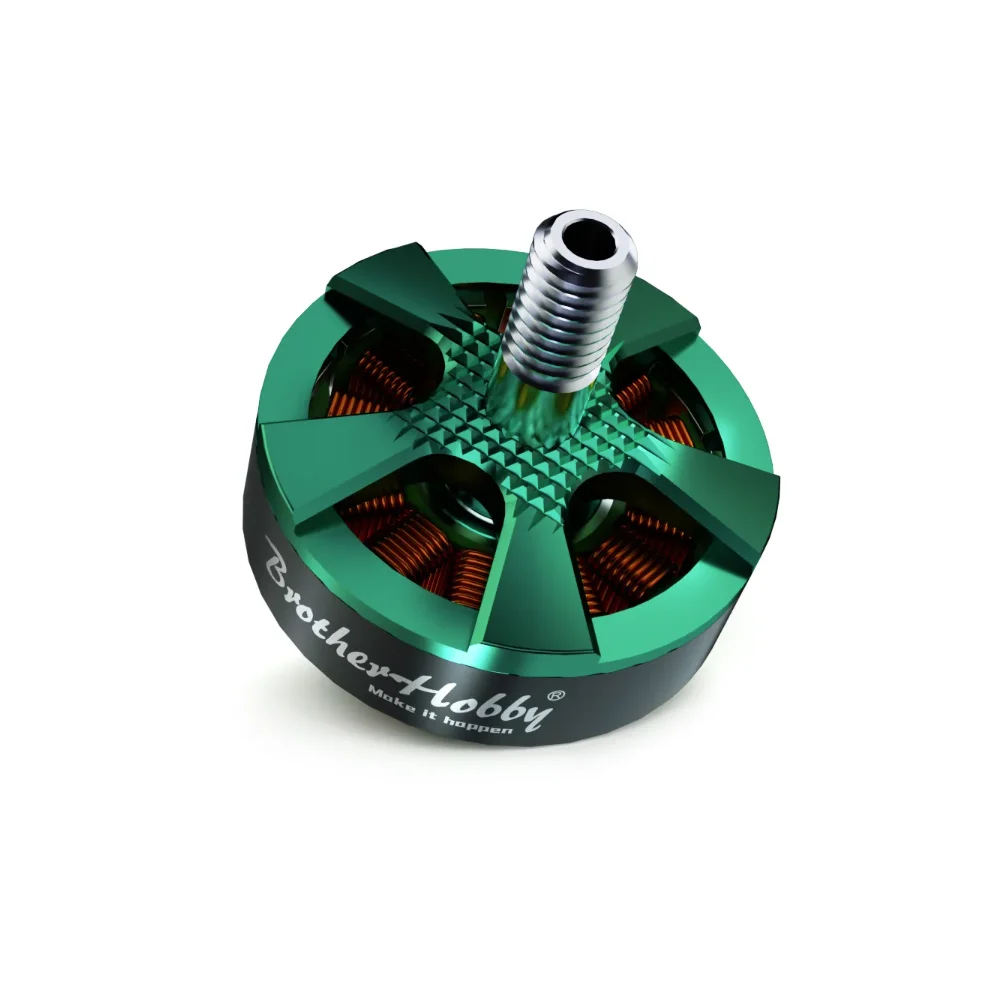 BrotherHobby R3.5 2205 2140KV 6S Brushless Motor with 7075 Aluminum Bell for 3.5-Inch CineWhoop FPV Drones